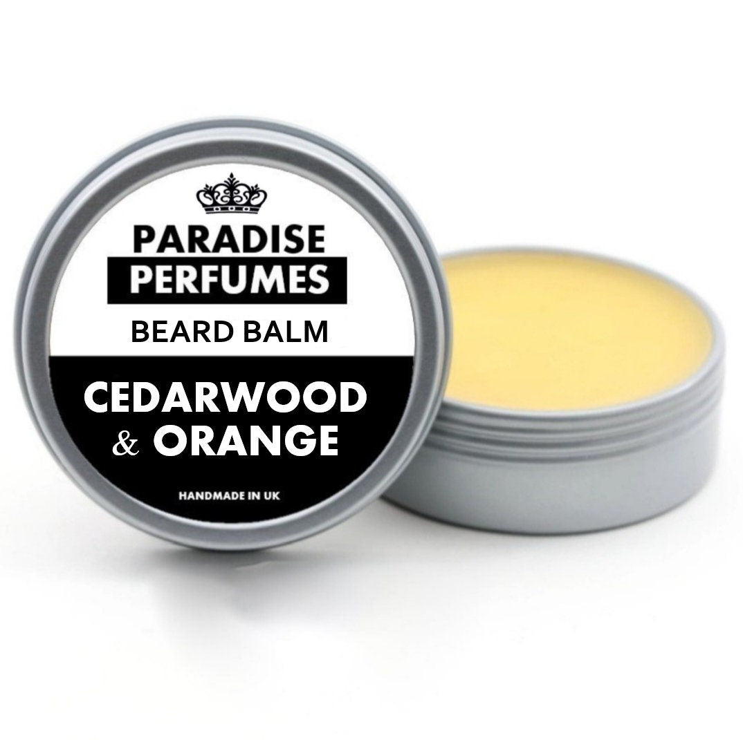 Natural Beard Balm: Sweet Almond & Vitamin E, Various Scents (15ml)
