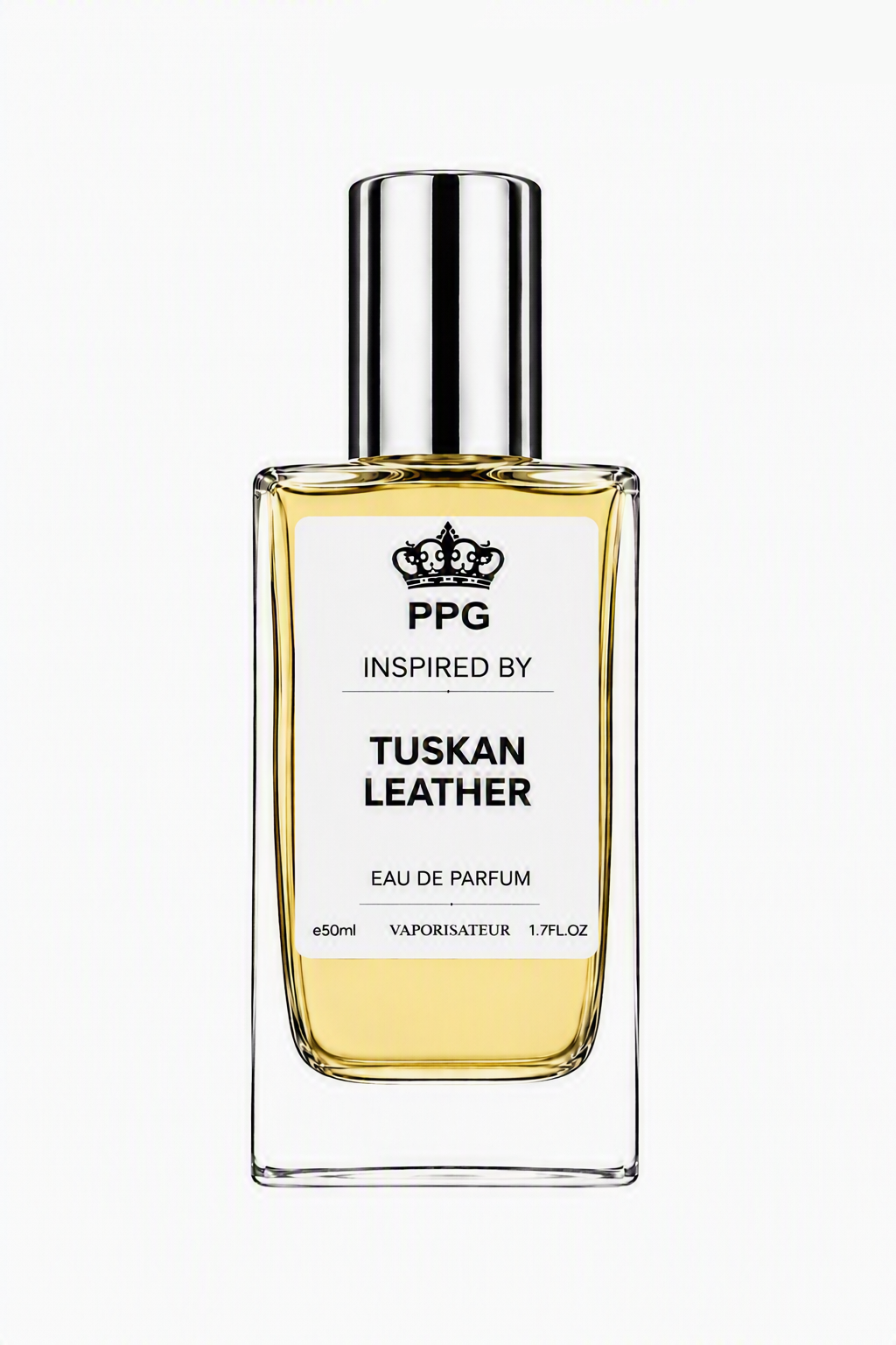 Tuskan Leather Perfume Spray: Bold Rich Tuscan Leather Type Scent, Vegan EDP 50ml