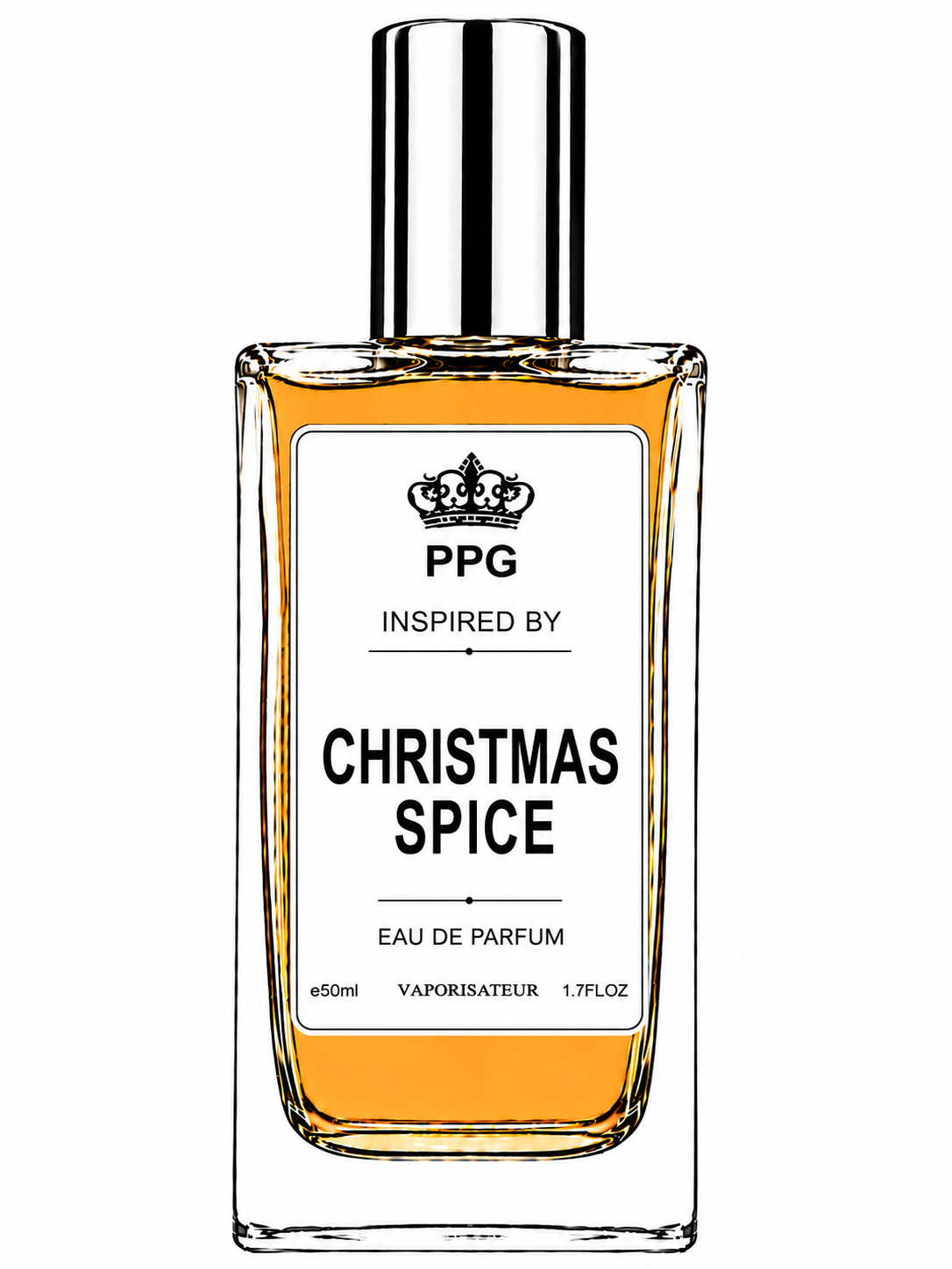 Christmas Spice Perfume Spray: Luxurious Festive Spicy Winter Scent, Vegan EDP 50ml