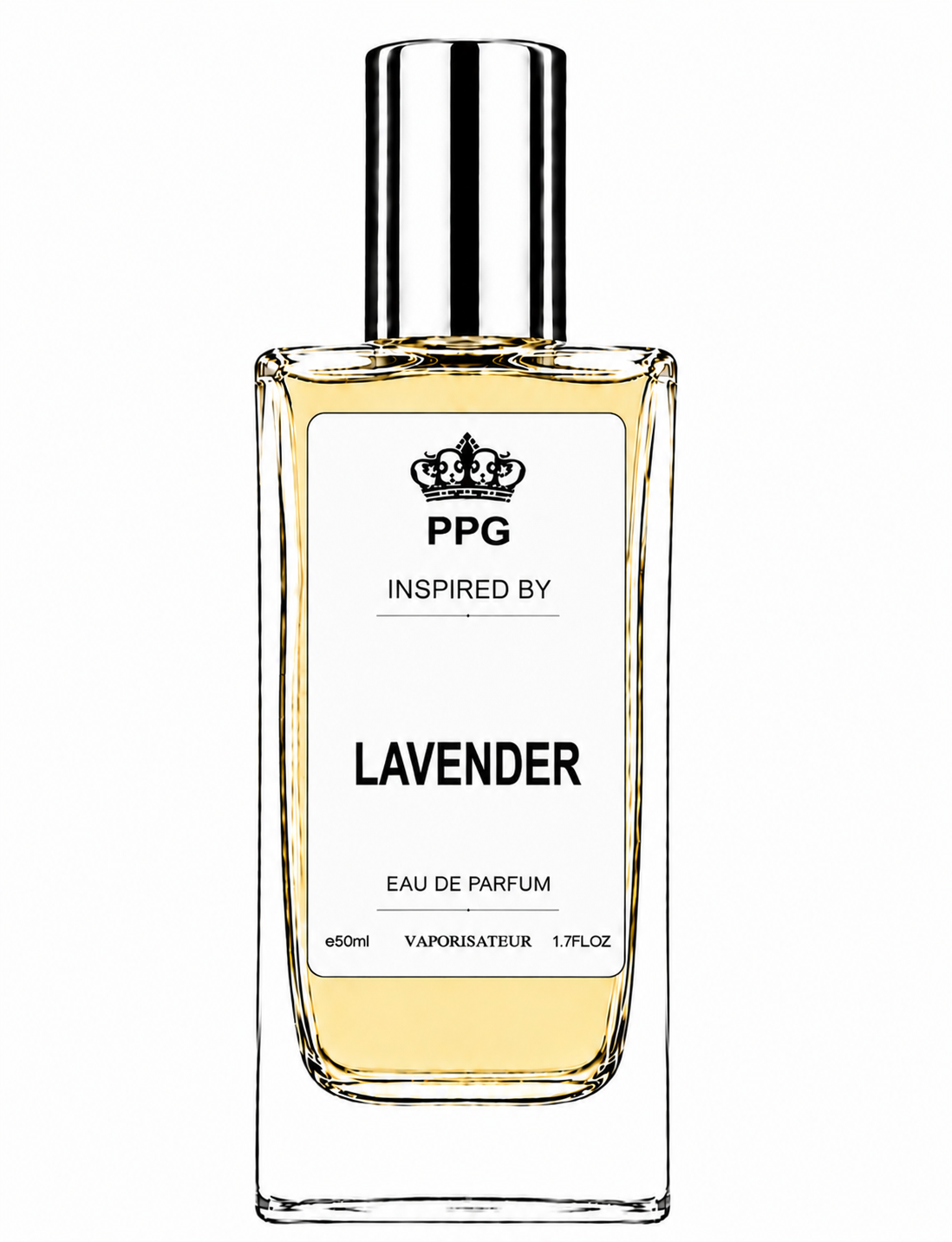 Lavender Perfume Spray: Aromatic Herbal Floral Scent, Vegan EDP 50ml