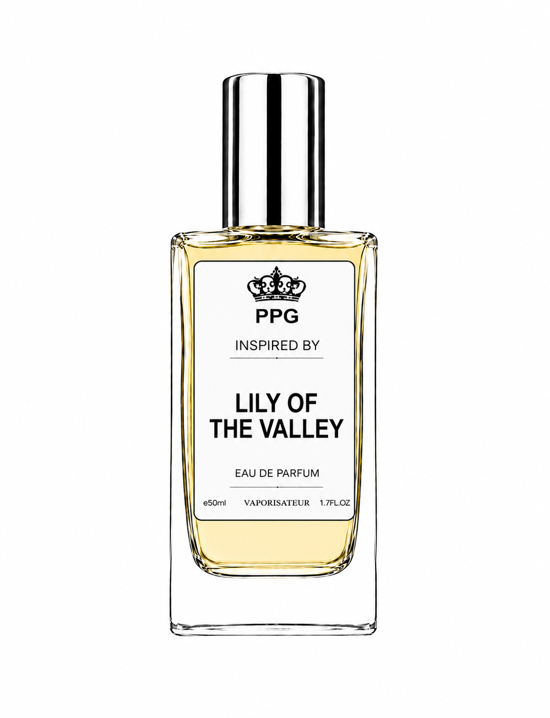 Lily of the Valley Perfume Spray: Graceful Soft Floral Enchanting Scent, Vegan EDP 50ml