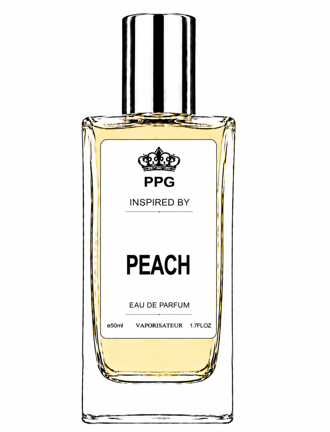 Peach Perfume Spray: Luscious Sweet Ripe Juicy Scent Vegan EDP 50ml