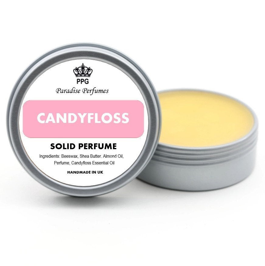 Candyfloss Solid Perfume: Handmade Fragrance Balm (15ml)