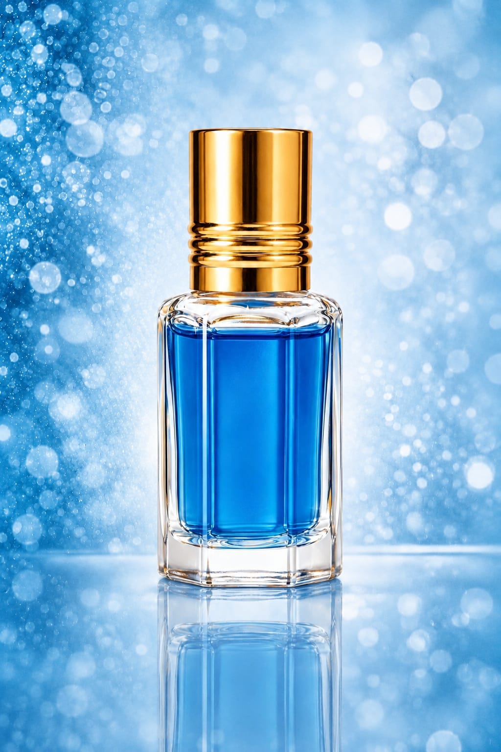 Kool Waters Roll On Perfume Oil: Fresh Masculine Scent, Vegan & Alcohol-Free