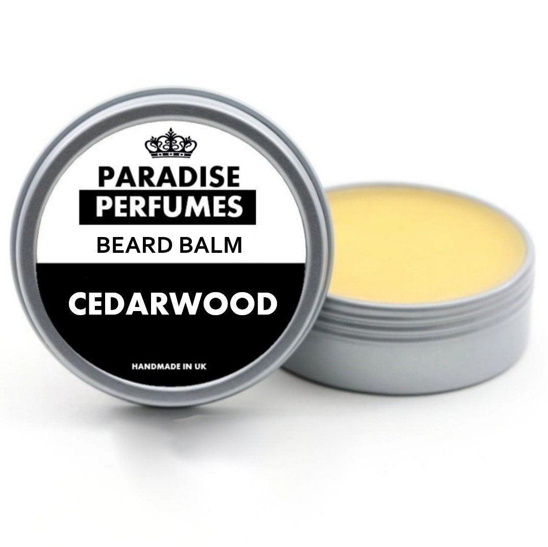 Natural Beard Balm: Sweet Almond & Vitamin E, Various Scents (15ml)