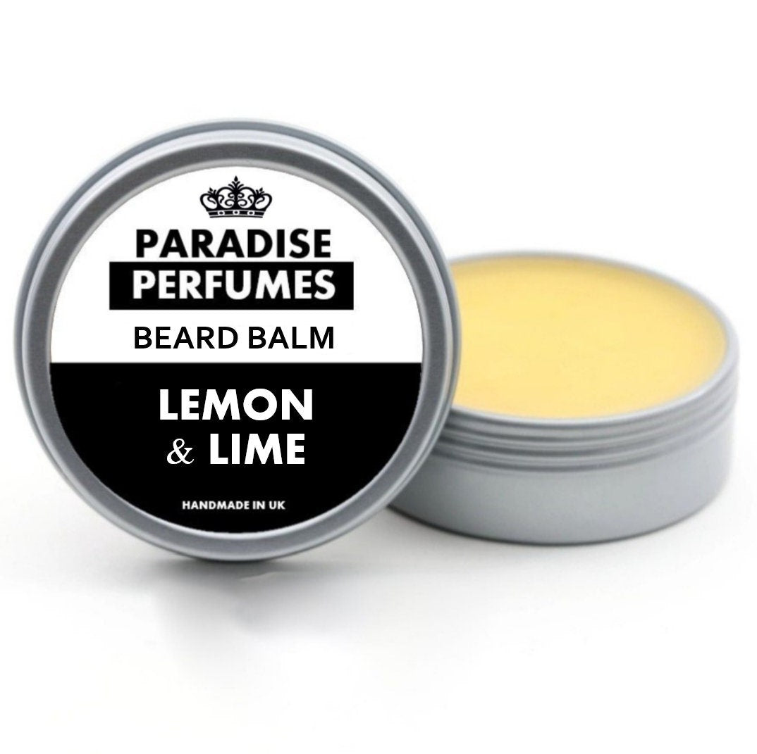 Natural Beard Balm: Sweet Almond & Vitamin E, Various Scents (15ml)