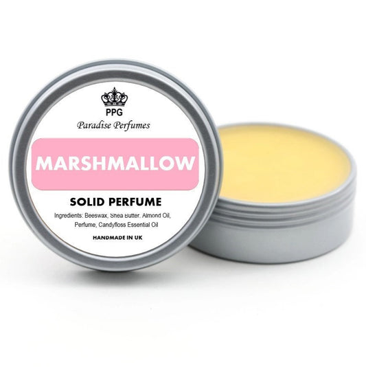 Marshmallow Solid Perfume: Handmade Cruelty-Free Fragrance Balm