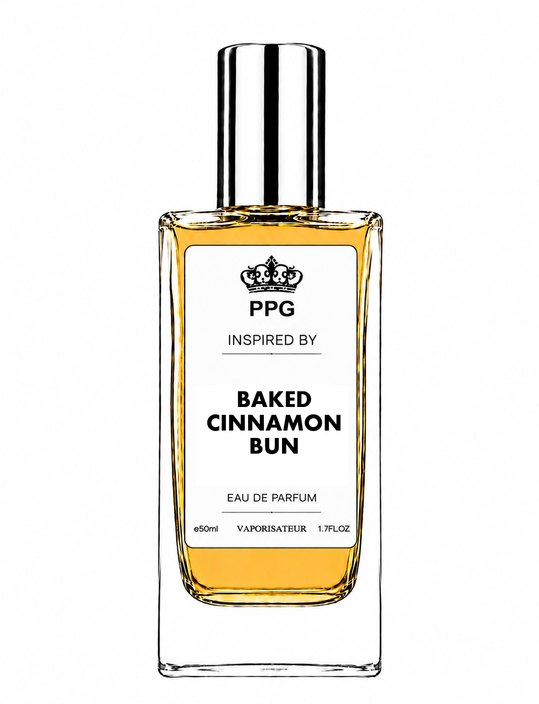 Baked Cinnamon Bun Perfume Spray, Gourmand Scent, Vanilla Caramel (50ml)