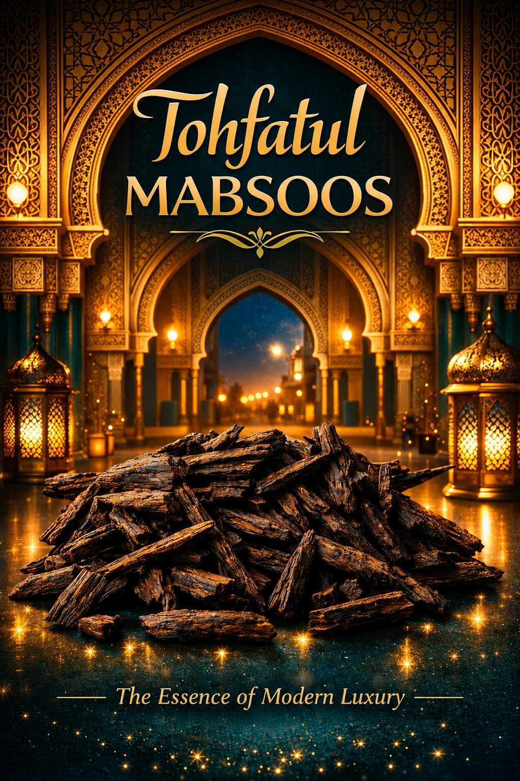 Bakhoor TOHFATUL MABSOOS (Moroccan Rose Musk Oud) Arabian Fragrance Incense 5g 10g 15g 20g