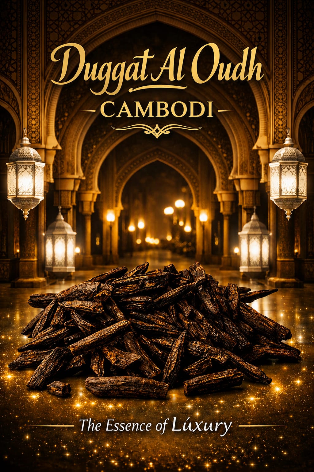 Duggat Al Oudh Cambodi Bakhoor: Sweet Musky Arabian Home Fragrance Incense 5g 10g 15g 20g