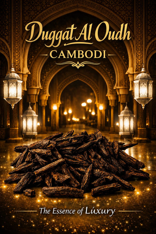 Duggat Al Oudh Cambodi Bakhoor: Sweet Musky Arabian Home Fragrance Incense 5g 10g 15g 20g