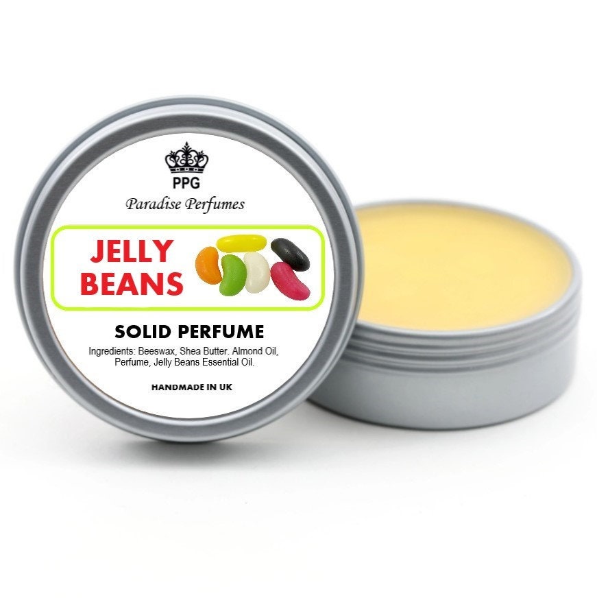 Jelly Beans Solid Perfume: Fruity Scent, Handmade in UK