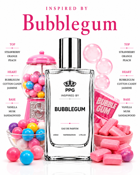Bubblegum Perfume Spray: Irresistible Sweet Indulgent Gourmand Scent, Vegan EDP 50ml