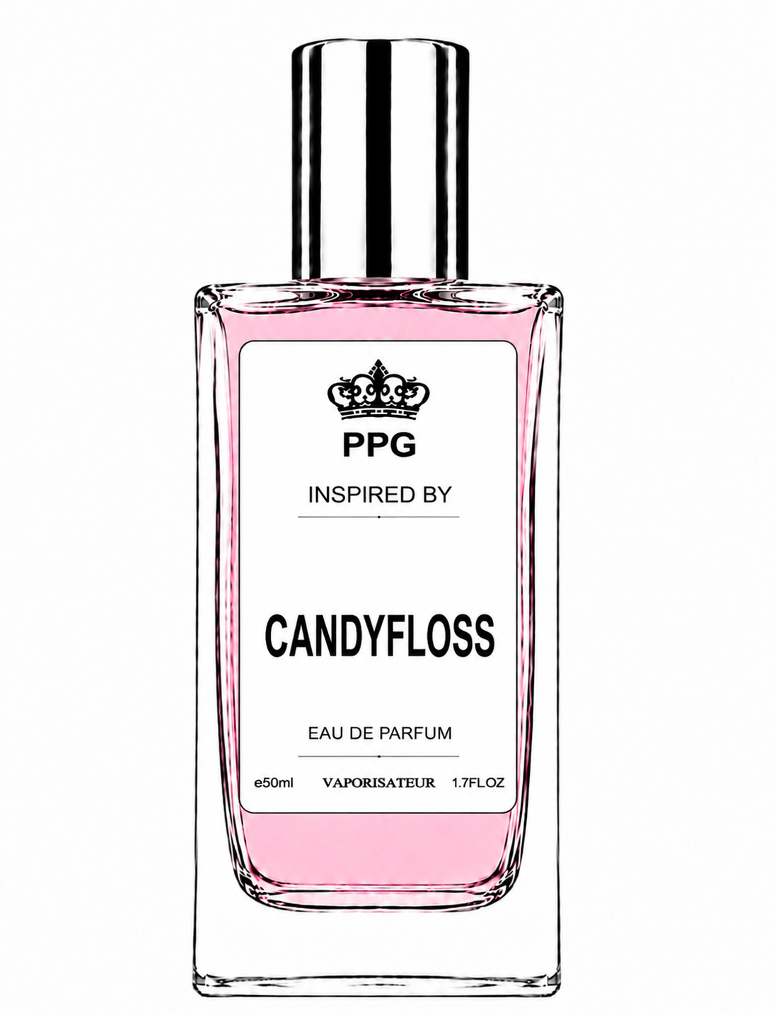 Candyfloss Perfume Spray: Irresistible Sweet Fluffy Gourmand Scent, Vegan EDP 50ml