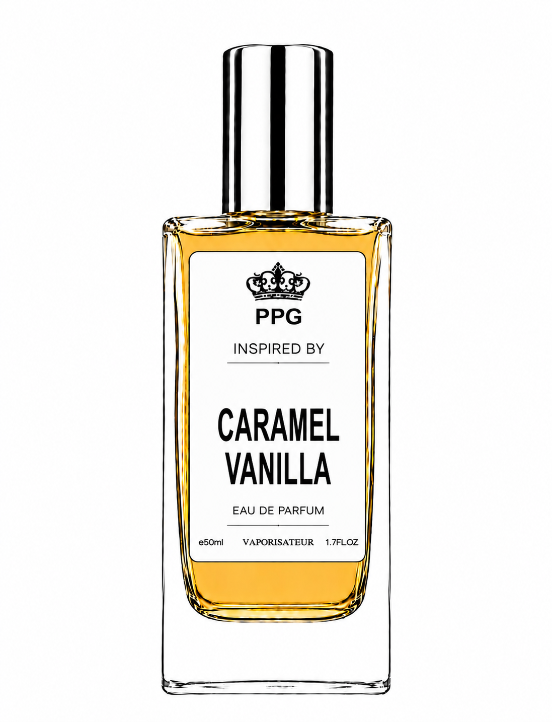 Caramel Vanilla Perfume Spray: Irresistible Sweet Indulgent Gourmand Scent, Vegan EDP 50ml