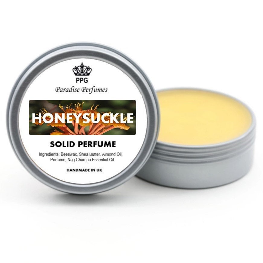 Honeysuckle Solid Perfume: Natural Fragrance Balm (15ml)