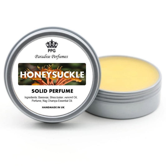 Honeysuckle Solid Perfume: Natural Fragrance Balm (15ml)