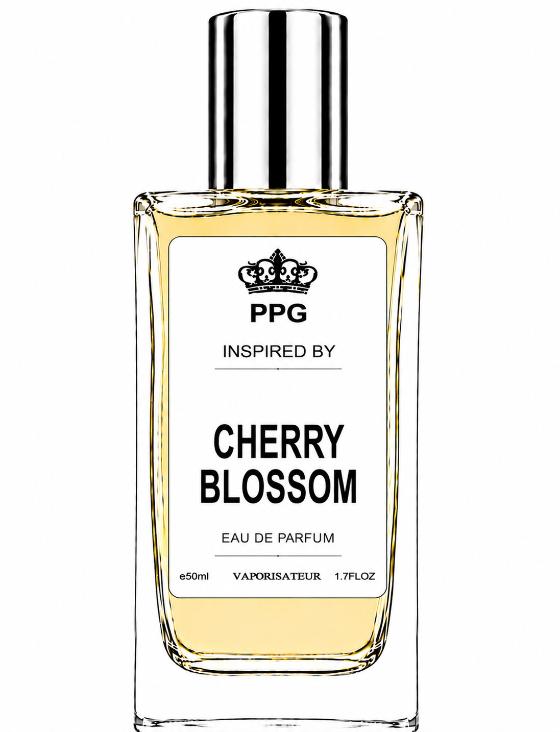 Cherry Blossom Perfume Spray: Graceful Soft Floral Scent, Vegan EDP 50ml
