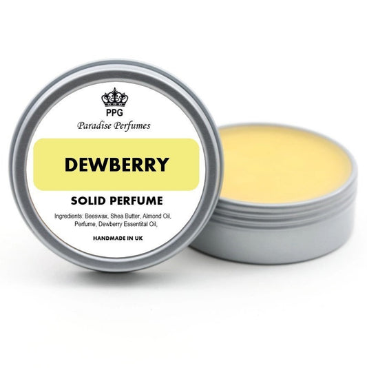 Dewberry Solid Perfume: Handmade Alcohol-Free Fragrance Balm (30ml)