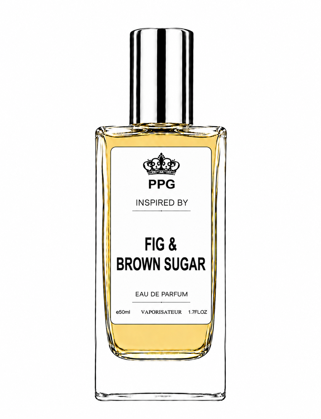 Fig & Brown Sugar Perfume Spray: Irresistible Luscious Fruity Indulgent Gourmand Scent, Vegan EDP 50ml