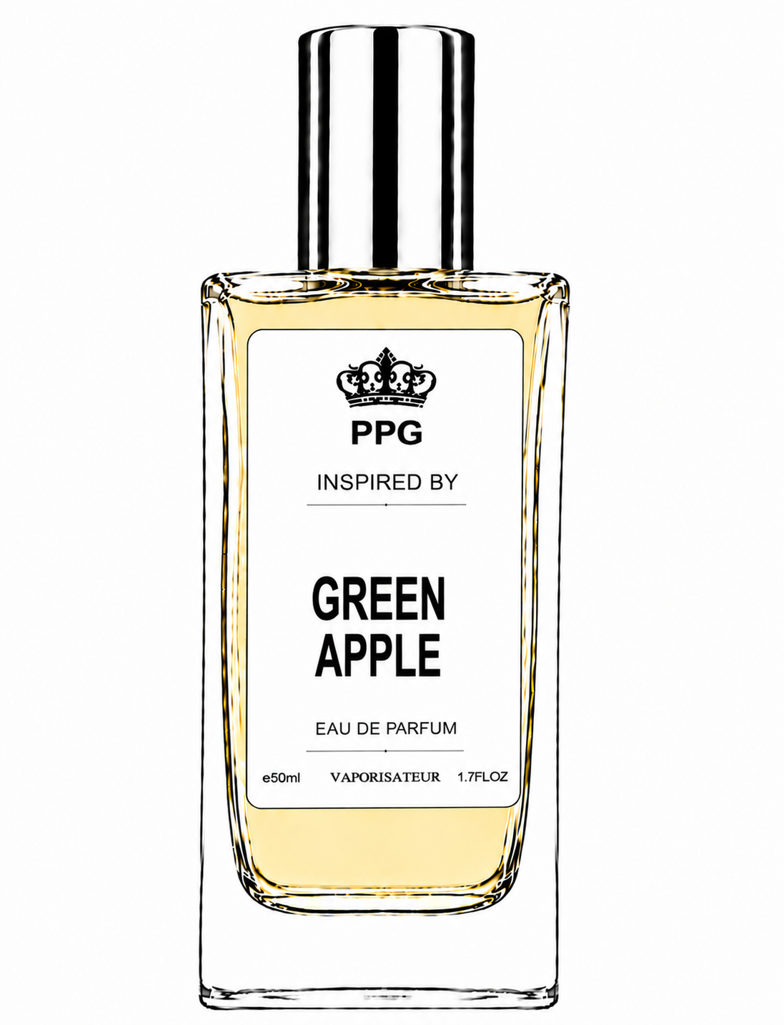 Green Apple Perfume Spray: Refreshing Crisp Fresh Juicy Scent Vegan EDP 50ml
